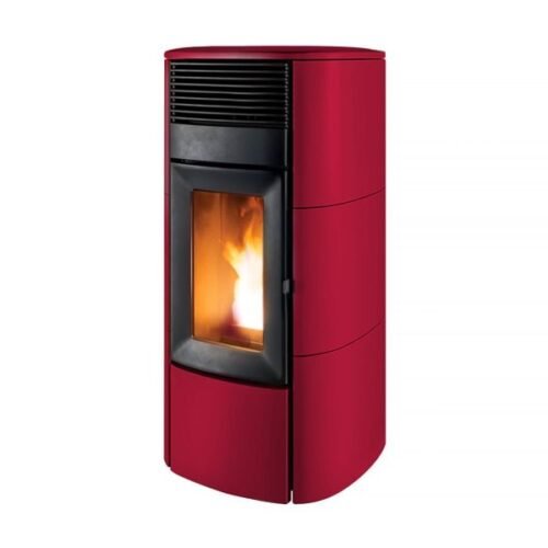 Stufa a pellet MCZ Club Comfort Air Matic 12 Core R – Versione: ceramica bordeaux
