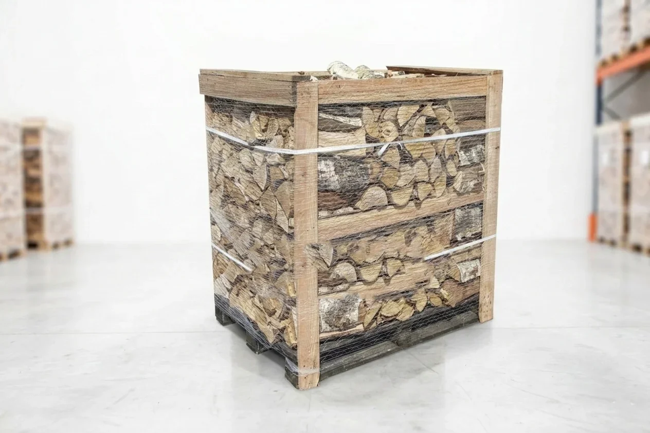 Pallet di legna da ardere – Betulla – 30/33 cm – essiccata in cella – 1 stero