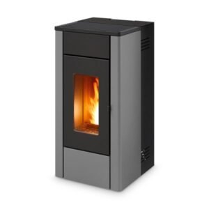 Stufa a pellet MCZ May Air 7 R 5S 6,2 kW - Versione: Silver metal_313