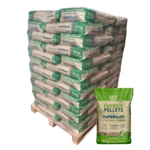 Pellet di legno VERBA ENplus A1 3150 kg 3 pallet scorta stagionale